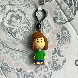 Peanuts Peppermint Patty Collectors Bag Clip